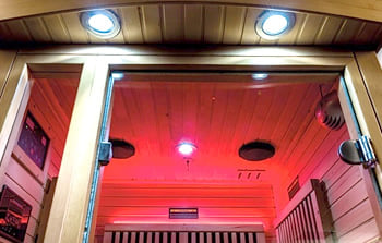 Sauna infrarossi Camilla - Incluso nel kit sauna - Luce da lettura Sauna infrarossi Camilla - Incluso nel kit sauna - Luce da lettura