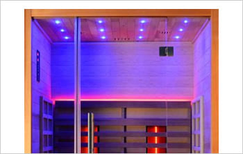 Sauna infrarossi Patty - Incluso nel kit sauna - Luce da lettura Sauna infrarossi Patty - Incluso nel kit sauna - Luce da lettura