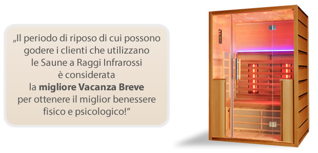 Sauna infrarossi Patty per migliorare il benessere mentale e fisico Sauna infrarossi Patty per migliorare il benessere mentale e fisico