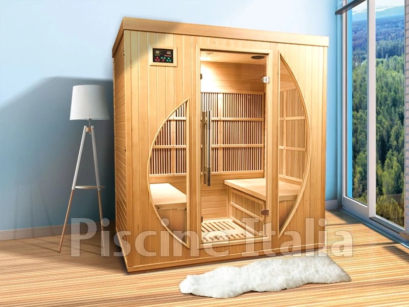 Sauna infrarossi Ramona - Foto della cabina