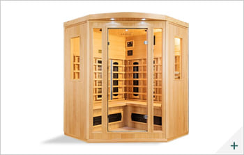 Sauna infrarossi Rossana - Incluso nel kit sauna - Struttura in legno