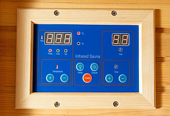 Sauna infrarossi Rossana - Incluso nel kit sauna - Pannello di controllo Sauna infrarossi Rossana - Incluso nel kit sauna - Pannello di controllo