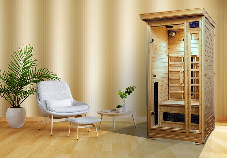Sauna infrarossi Ambra sauna da interno