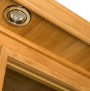 Sauna infrarossi da interno Ambra - Kit poggiatesta