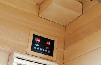 Sauna infrarossi Iris - Incluso nel kit sauna - Pannello di controllo Sauna infrarossi Iris - Incluso nel kit sauna - Pannello di controllo