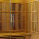 Sauna infrarossi da interno - Kit porta in vetro