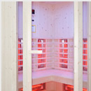 Sauna infrarossi da interno ir125c - Kit tetto in legno massello