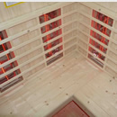 Sauna infrarossi da interno ir125c - Kit maniglia in legno