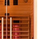 Sauna infrarossi da interno - Kit porta in vetro