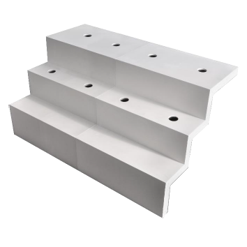scala sottoliner angolare con seduta scala sottoliner con seduta 3 gradini