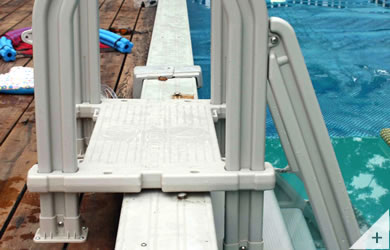 Scala vetroresina piscine interrate Model-In32 - Foto 2