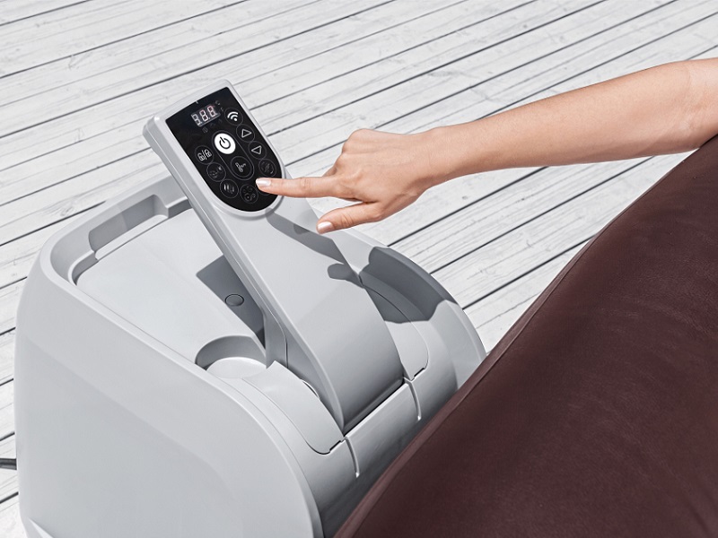 Vasca idromassaggio gonfiabile Coffee Lake - Comfort e sicurezza