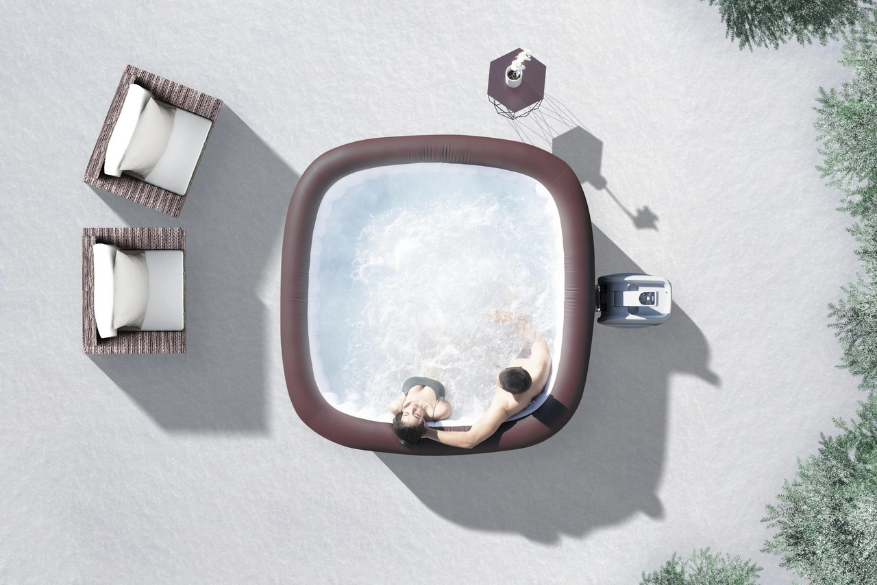 Vasca idromassaggio gonfiabile Coffee Lake - Cover