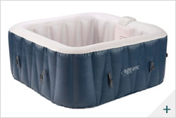Vasca idromassaggio gonfiabile infinite spa quadrata Champion 4 posti - Kit spa 1 - Struttura