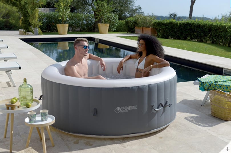 Vasca idromassaggio gonfiabile infinite spa rotonda XTRA 4 posti - Cover