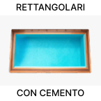 Piscine fuori terra in legno rettangolari 3-10 mt