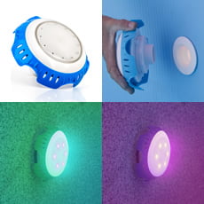Proiettore LED a COLORI per bocchetta di mandata