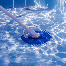 aspiratore idraulico, pulizia fondo piscina, 