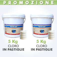 10 Kg di cloro in pastiglie