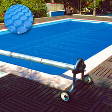 Copertura estiva a bolle per PISCINA RETTANGOLARE 7x3 m