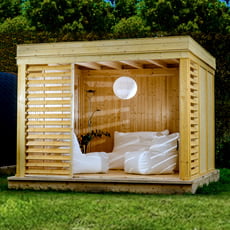 Gazebo da giardino Garden Cube SET B - 3x3m