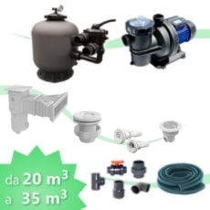 Kit impianto piscina 20-35 Kit impianto piscina 20-35
