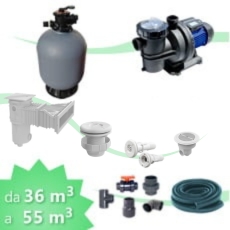 Kit impianto piscina 36-55 Kit impianto piscina 36-55