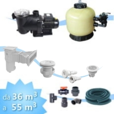Kit impianto piscina 55 Kit impianto piscina 55