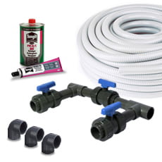 Kit di collegamento BYPASS - ELETTROLISI del sale - Pompa di calore
