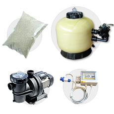 Kit filtrazione con TIRRENO SIDE 450