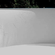 Liner grigio per piscina ovale 610x360 acquamarina white pool 120/130