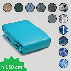Liner PVC 75/100 STAMPATO per piscina interrata 10x5- H 150 cm