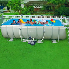 Piscina fuori terra in tubolari INTEX ULTRAFRAME 549 con filtro sabbia incluso 