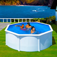 Piscina fuori terra GRE in acciaio Rotonda 350x1,20 FIDJI KIT350ECO Piscina fuori terra GRE in acciaio Rotonda 350x1,20 FIDJI KIT350ECO