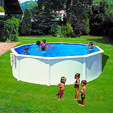 Piscina fuori terra GRE in acciaio rotonda 350x1,20 BORA BORA KITPR353