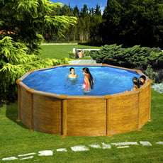 Piscina fuori terra GRE acciaio Rotonda 460x1,32 MAURITIUS KITPR458WO Piscina fuori terra GRE acciaio Rotonda 460x1,32 MAURITIUS KITPR458WO