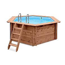 Piscina in legno fuori terra JARDIN 354 Piscina in legno fuori terra JARDIN 354