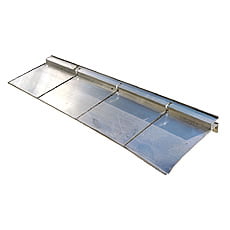 Guida forma libera alluminio 100 mm