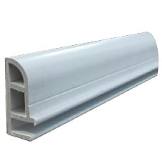 Guida PVC sotto il bordo Guida PVC sotto il bordo