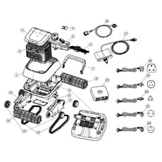 Ricambi per robot pulitore automatico 8streme 7310 e 7320 Black Pearl