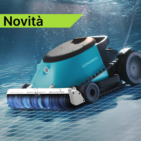 Robot pulitore wireless per piscine Leonardo XC 24 Robot pulitore wireless per piscine Leonardo XC 24