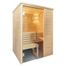 Sauna finlandese in massello Regina 14