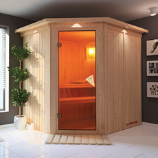 Sauna finlandese Serena 68 mm - 196x170x198 cm