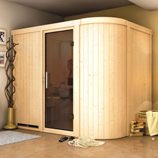 Sauna finlandese Tania 4 - 68 mm - 231x170x198 cm