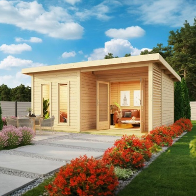 Sauna finlandese da giardino CasaSauna Big