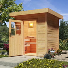 Sauna finlandese da esterno Ivana
