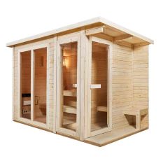 Sauna finlandese da giardino in massello 320x180 cm - Life 320