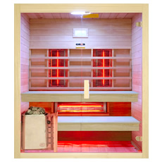 Sauna multifunzione finlandese e infrarossi Bea 150