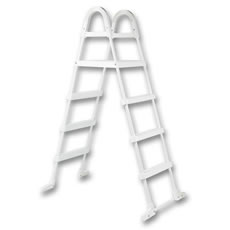 Scala in acciaio e plastica Azuro De Luxe