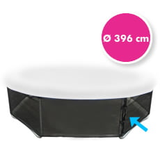 Rete di protezione inferiore per trampolino elastico 396 cm Rete di protezione inferiore per trampolino elastico 396 cm